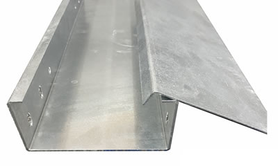 Hot-Dip Galvanized Steel Trough Cable Tray 
